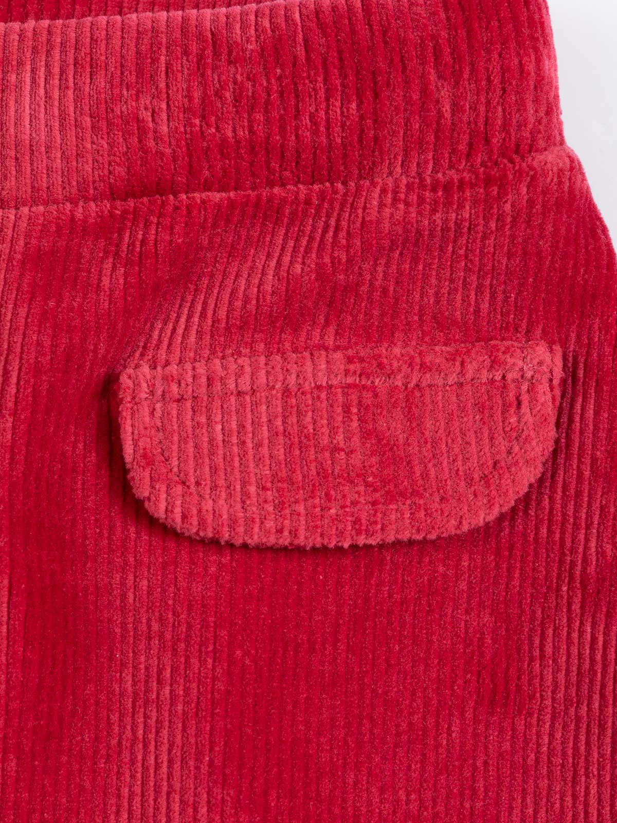 Jupe en velours prune fille (10-16A)