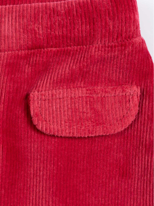 Jupe en velours prune fille...