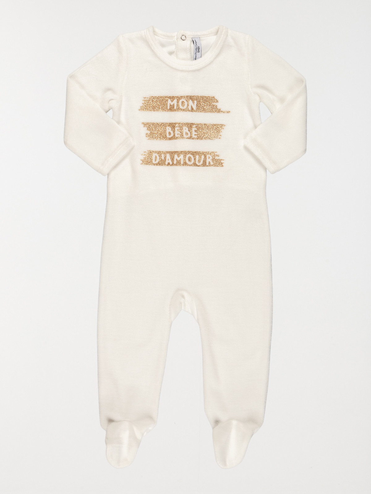 Dors-bien message pailleté fille (3-24M) Dors-bien message pailleté fille (3-24M)