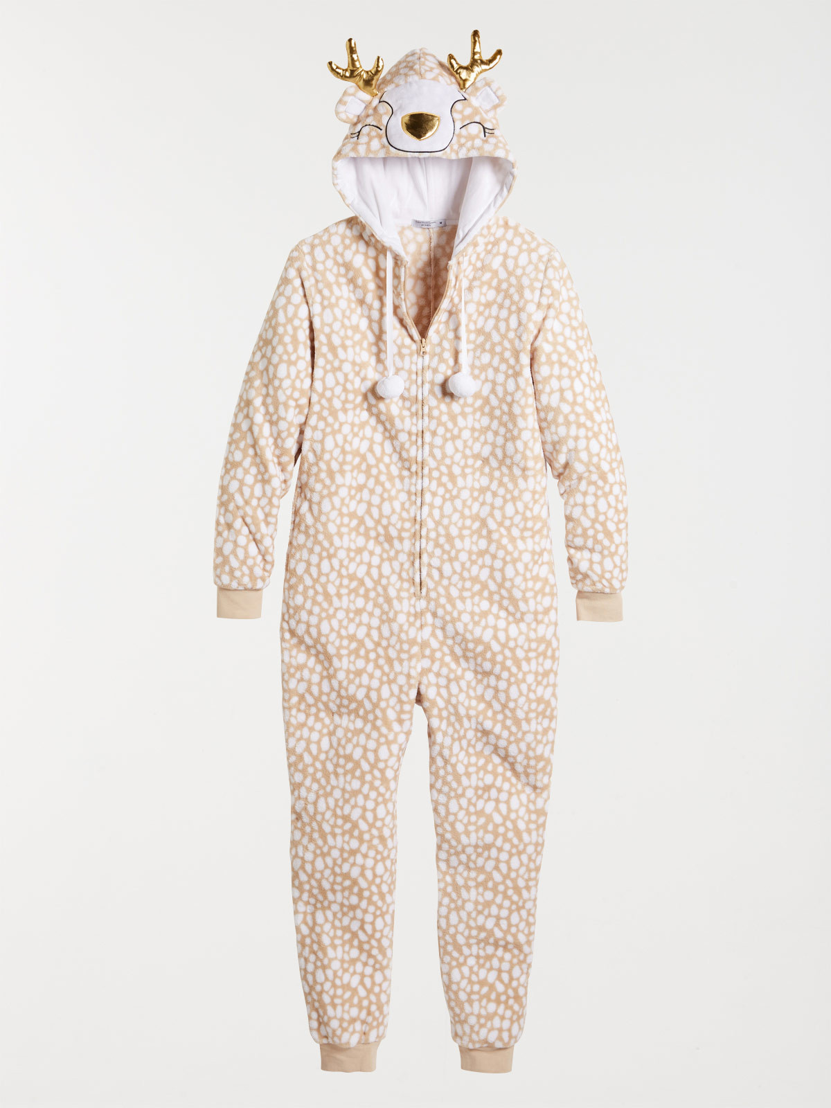 Combinaison polaire renne femme Combinaison polaire renne femme