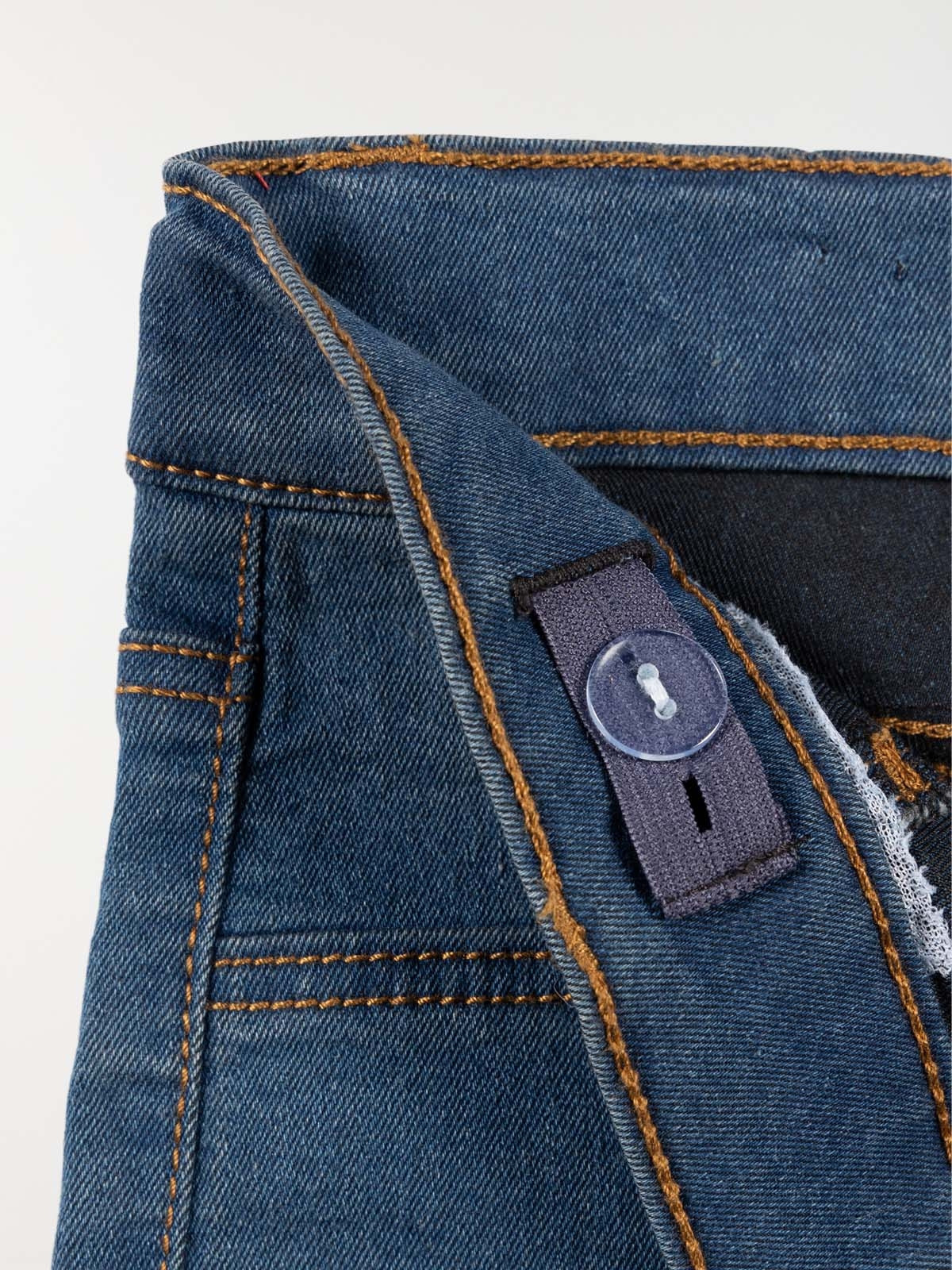 Jean skinny taille haute stone (10-16A) Jean skinny taille haute stone (10-16A)