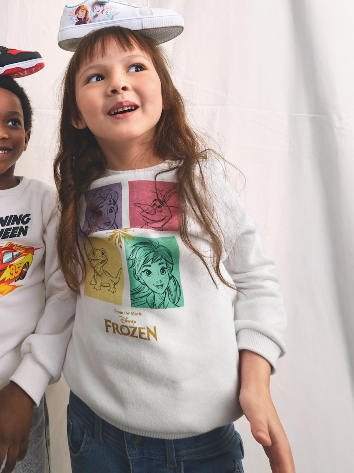 Sweat Reine des Neiges fille (3-10A)