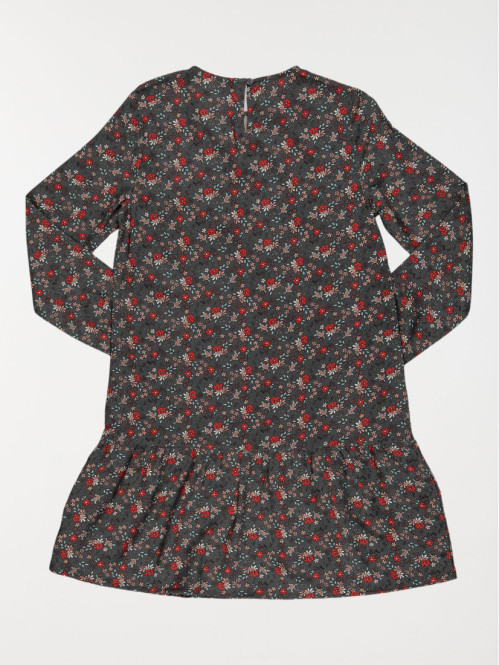 Robe imprimée fleurie fille...