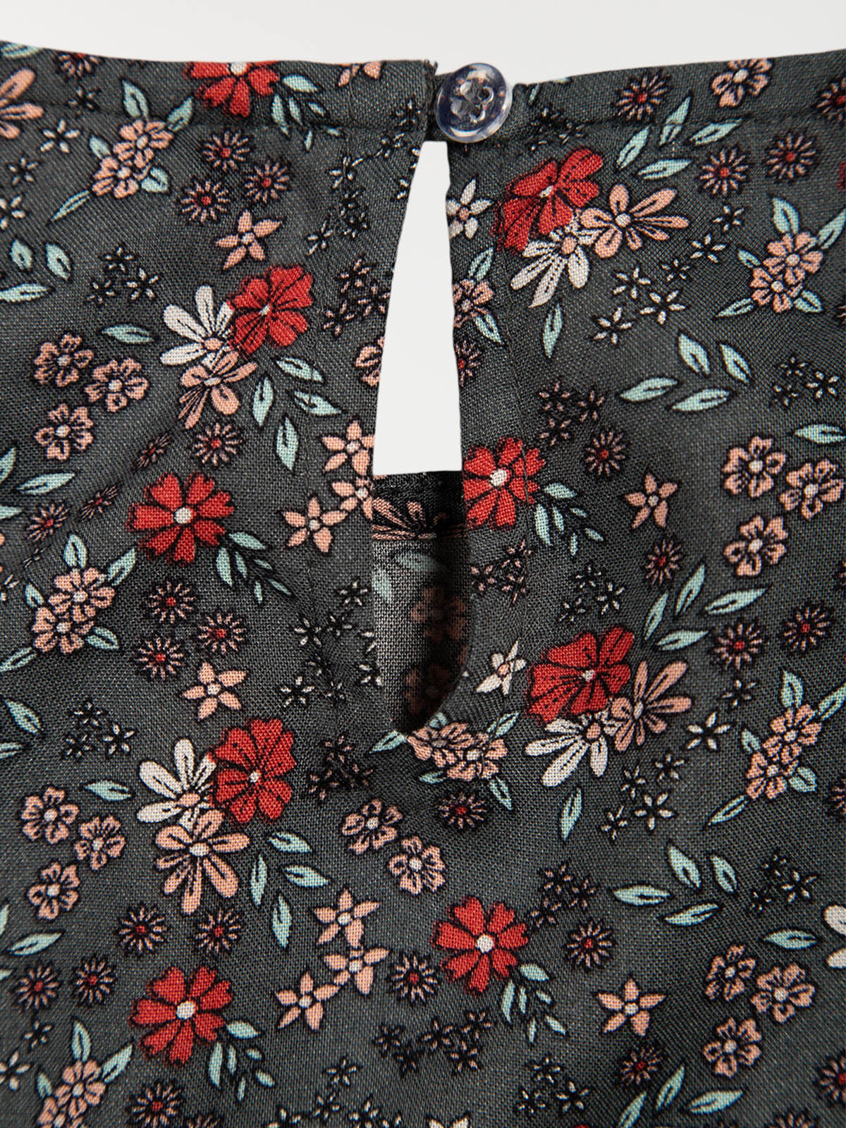 Robe imprimée fleurie fille (10-16A) Robe imprimée fleurie fille (10-16A)