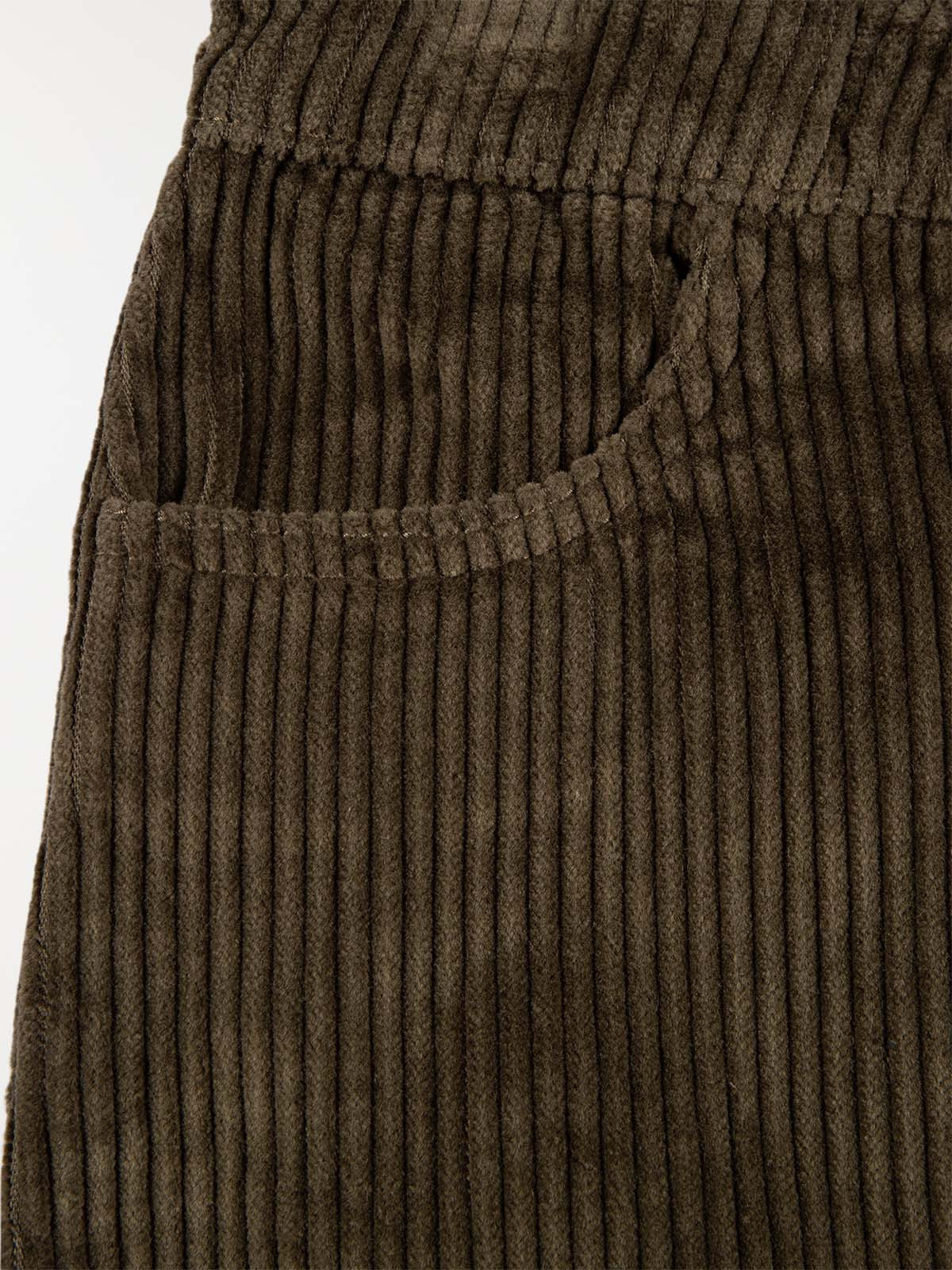 Jupe velours kaki quite fille (10-16A) Jupe velours kaki quite fille (10-16A)