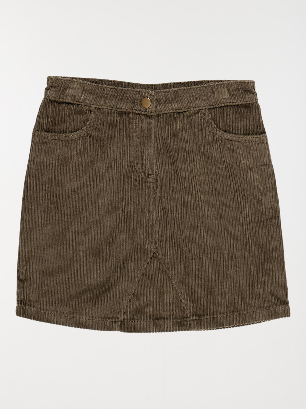 Jupe velours kaki quite fille (10-16A) Jupe velours kaki quite fille (10-16A)