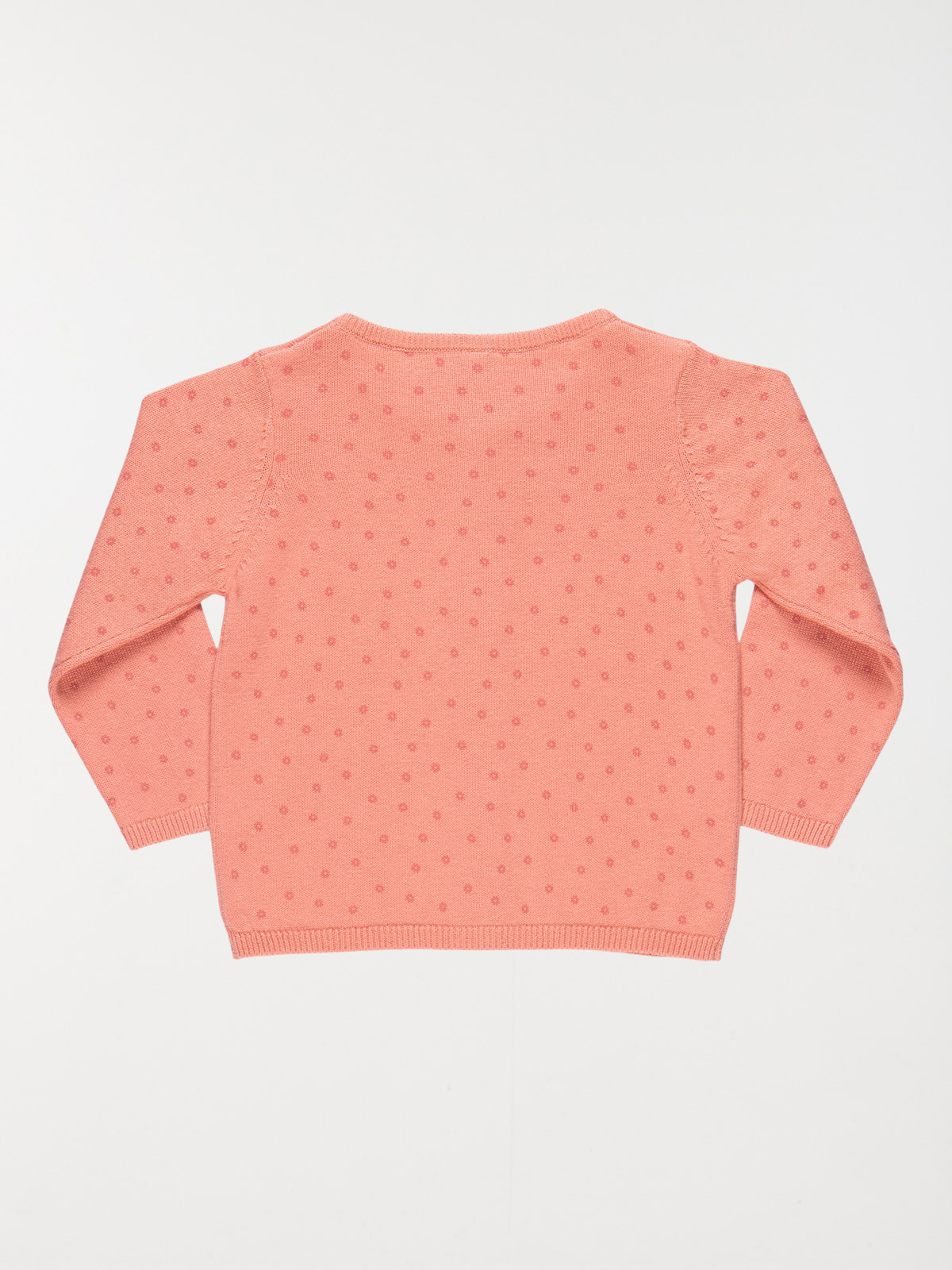 Gilet motifs fleuris fille (3-24M)