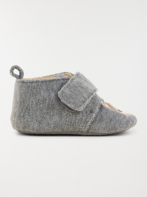Bottons ourson garçon gris (16-21)