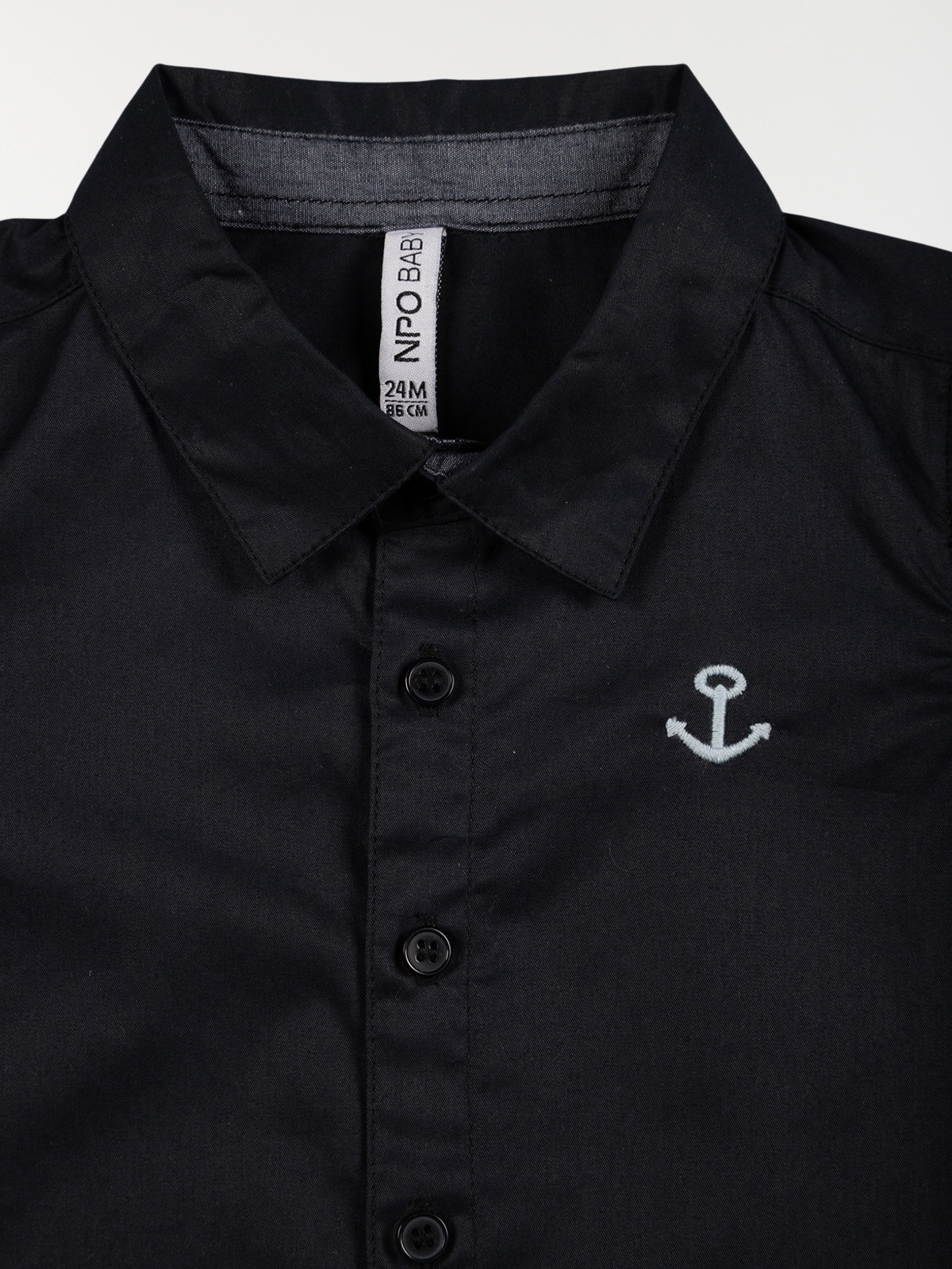 Chemise marine fantaisie garçon (3-24M)