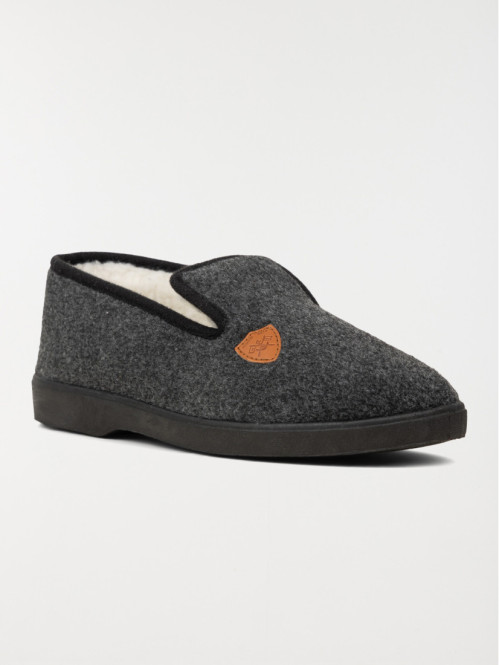 Pantoufles homme gris (39-45)