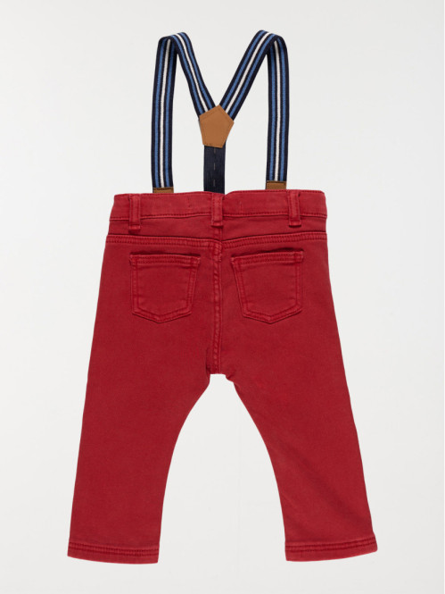 Pantalon slim bretelle...