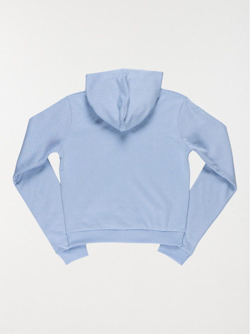 Sweat à capuche zippé fille