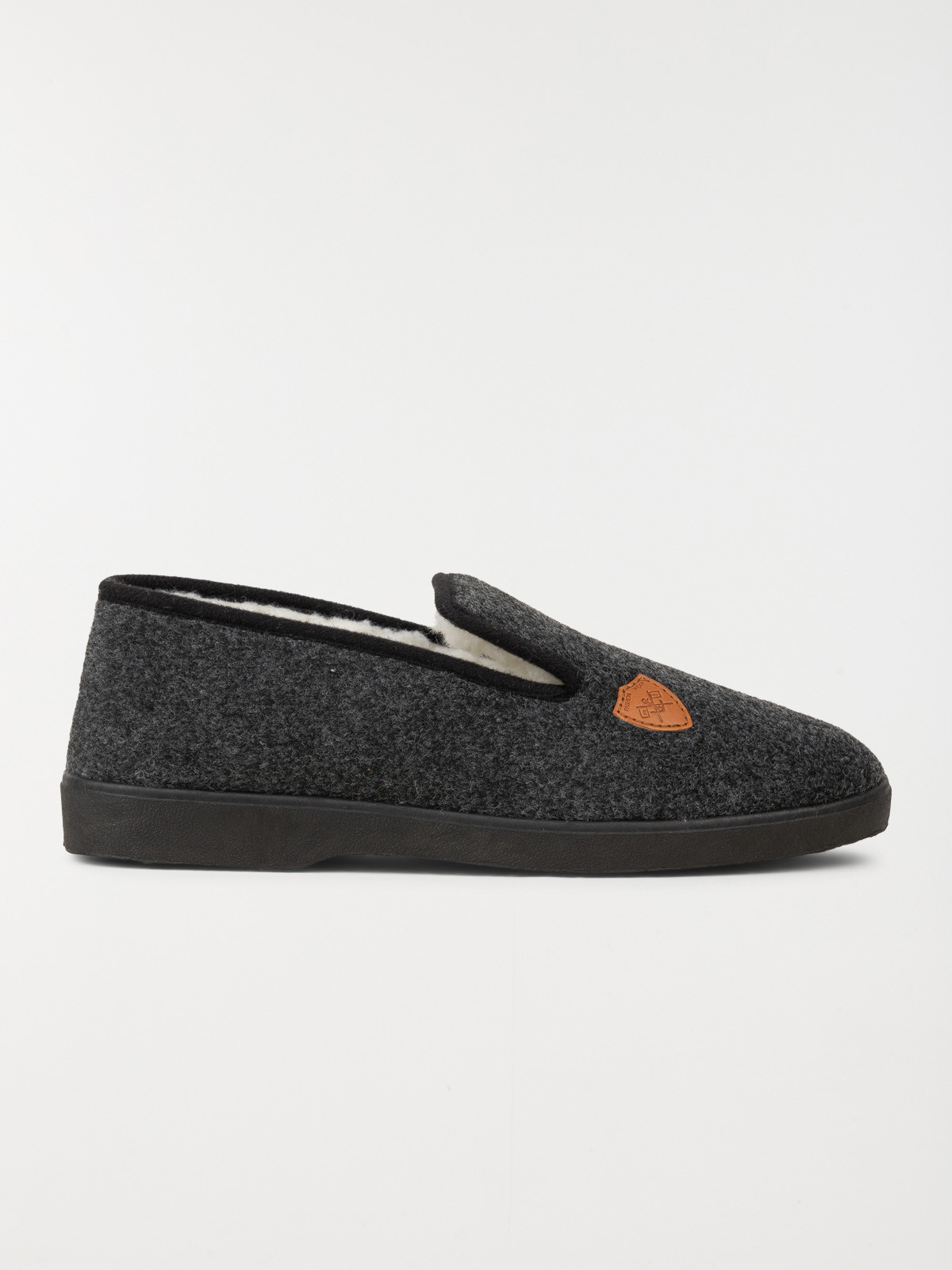 Pantoufles homme gris (40-45)