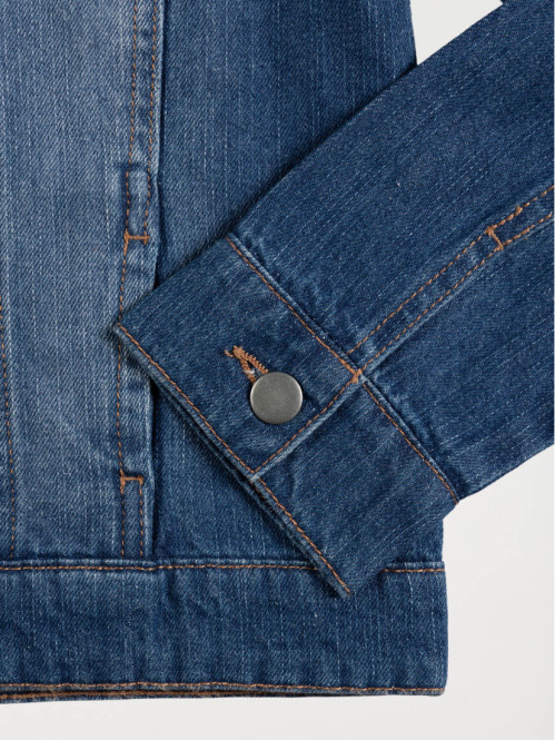 Veste en jean Stone fille (10-16A) Veste en jean Stone fille (10-16A)