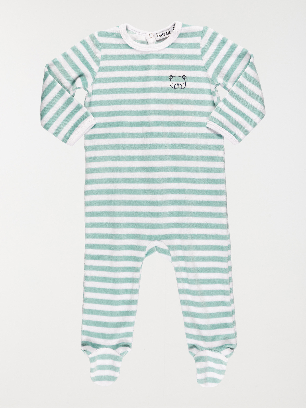 Dors bien rayé ourson garçon (3-24M) Dors bien rayé ourson garçon (3-24M)