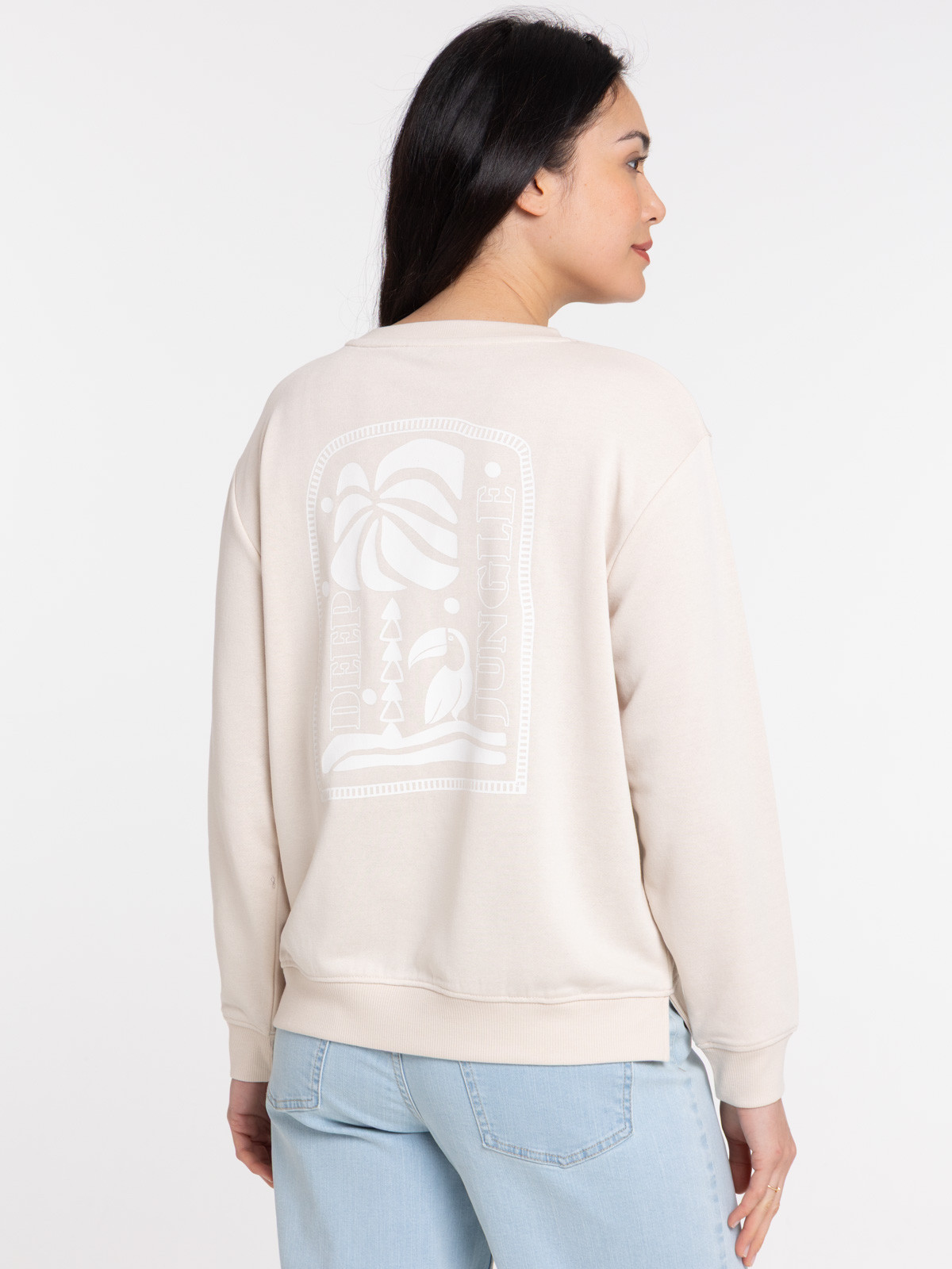 Sweat imprimé dos femme Sweat imprimé dos femme