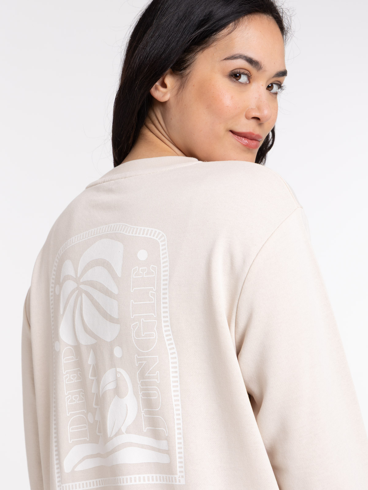 Sweat imprimé dos femme Sweat imprimé dos femme