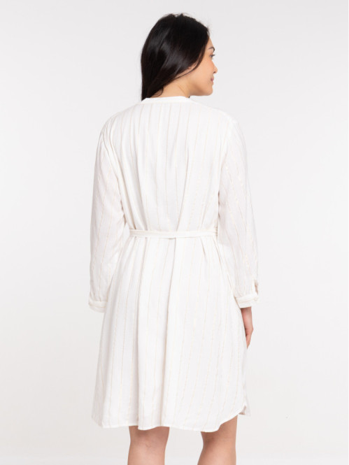 Robe rayée femme