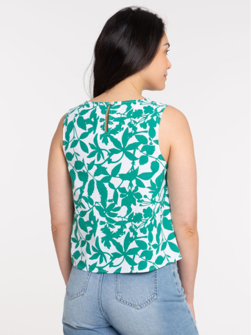 Blouse imprimée sans...