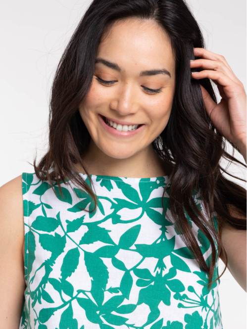 Blouse imprimée sans...