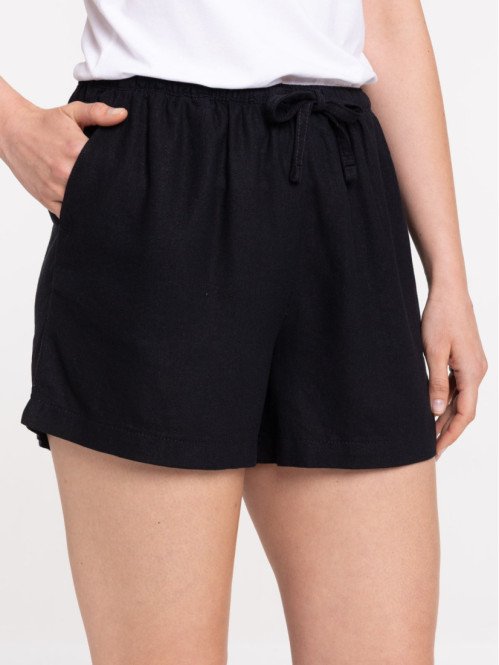 Short coloris noir femme
