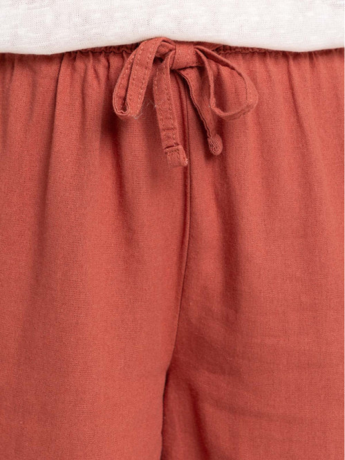 Short coloris marsala femme