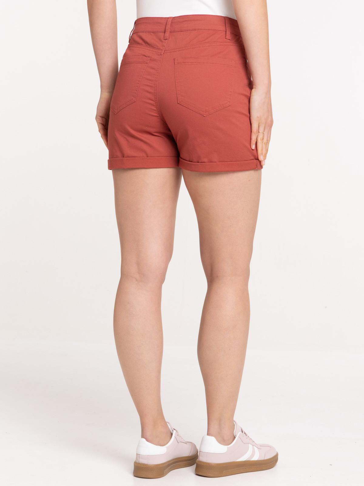 Short basique marsala femme Short basique marsala femme