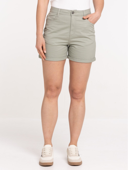Short basique mousse clair femme Short basique mousse clair femme