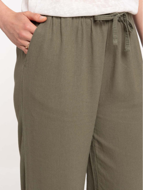 Pantacourt coloris trèfle femme Pantacourt coloris trèfle femme