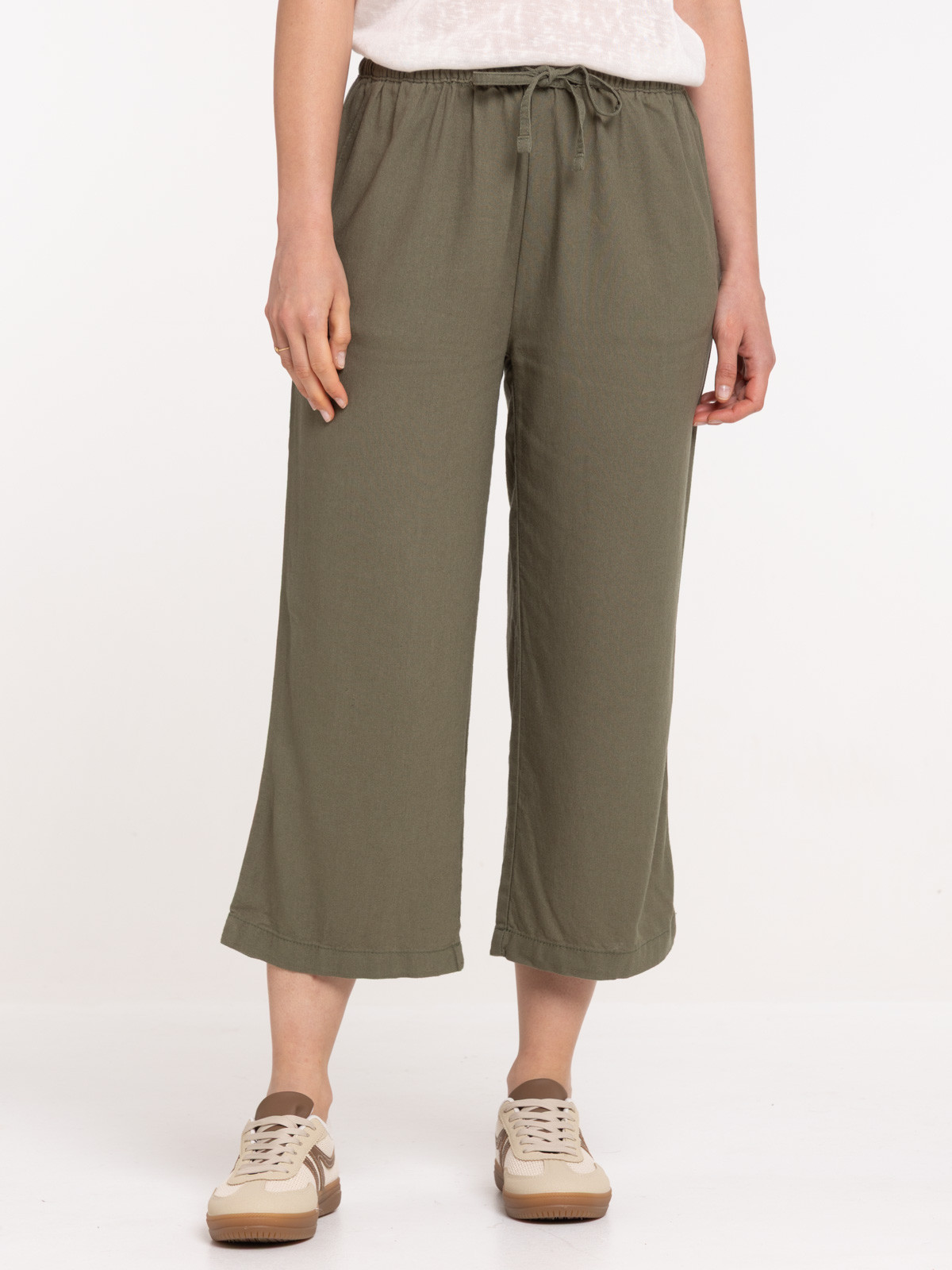 Pantacourt coloris trèfle femme Pantacourt coloris trèfle femme