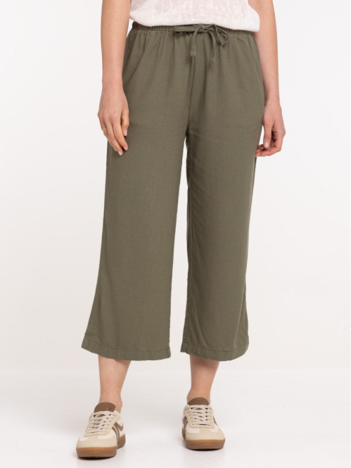 Pantacourt coloris trèfle femme Pantacourt coloris trèfle femme