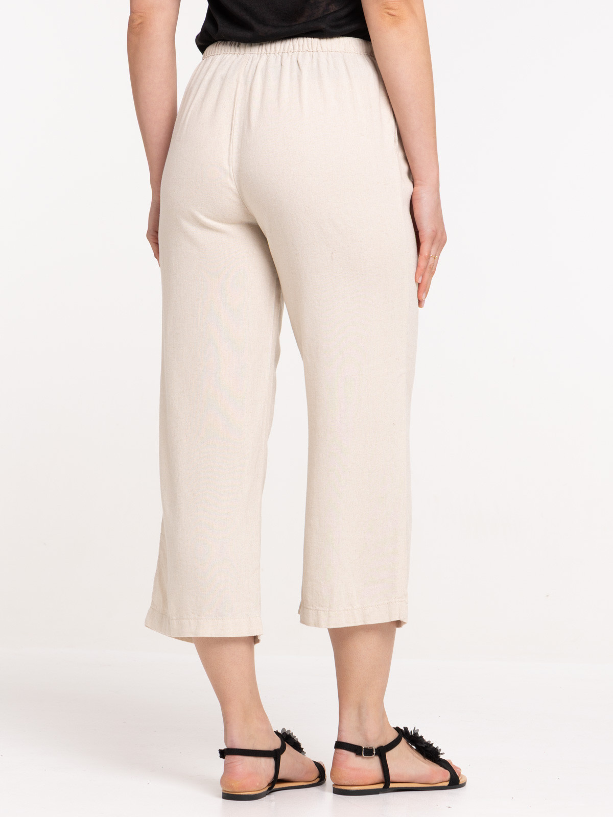 Pantacourt coloris naturel femme Pantacourt coloris naturel femme