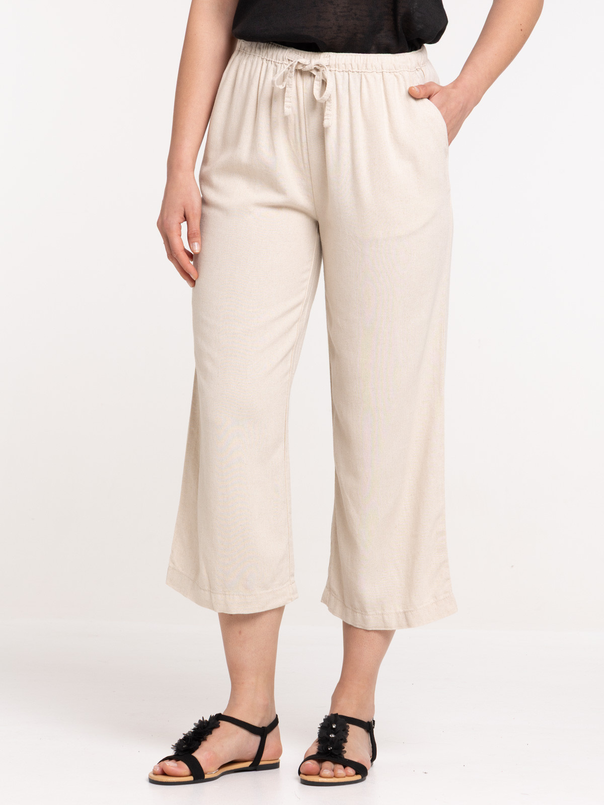 Pantacourt coloris naturel femme Pantacourt coloris naturel femme