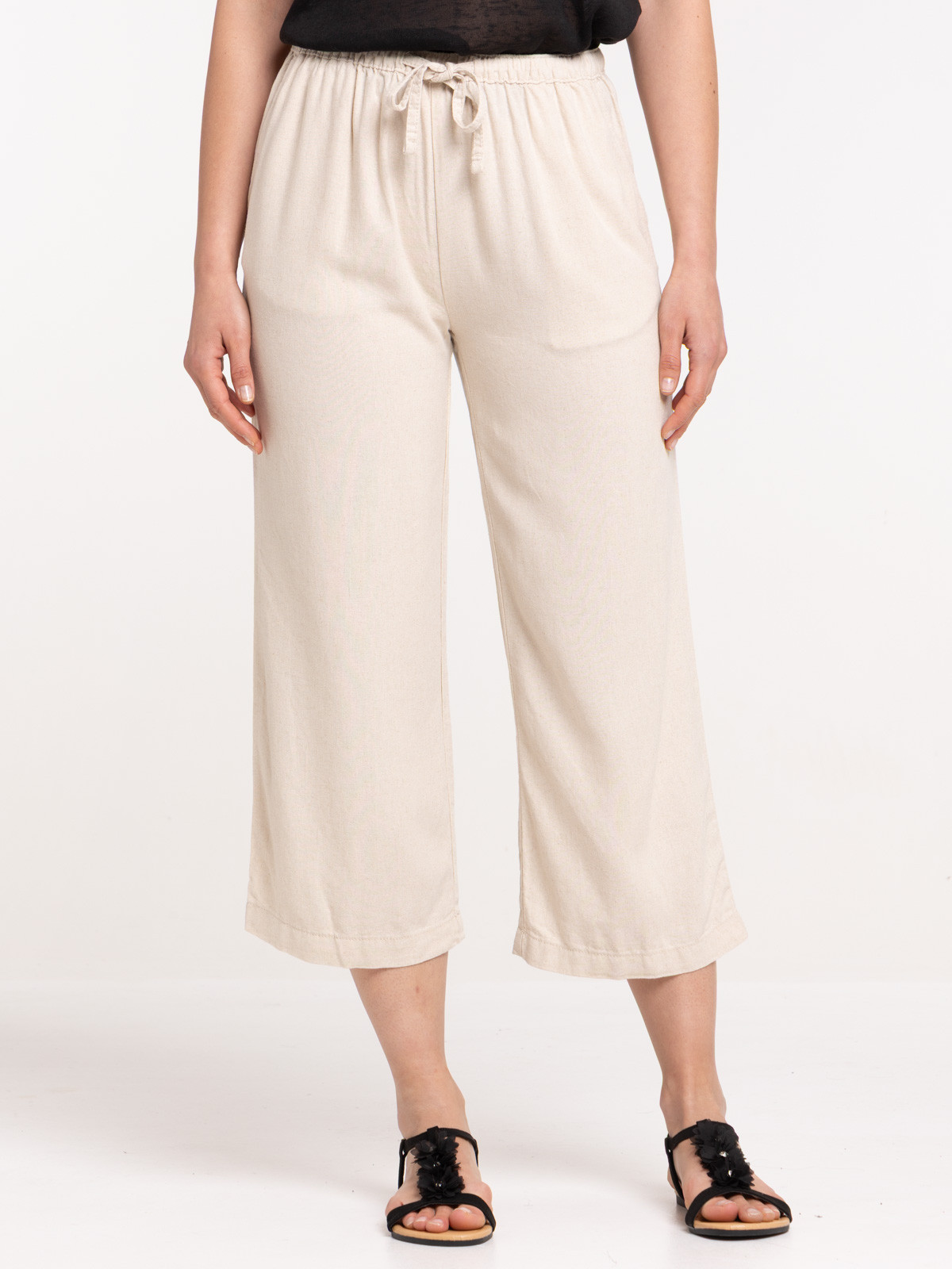 Pantacourt coloris naturel femme Pantacourt coloris naturel femme