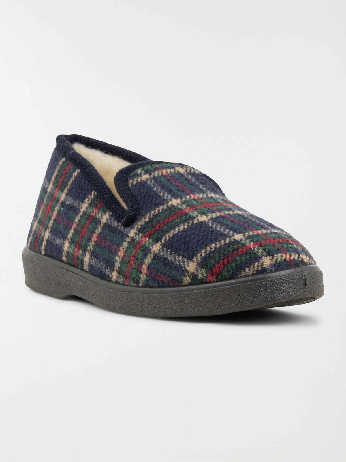 Chaussons homme à carreaux (39-45)