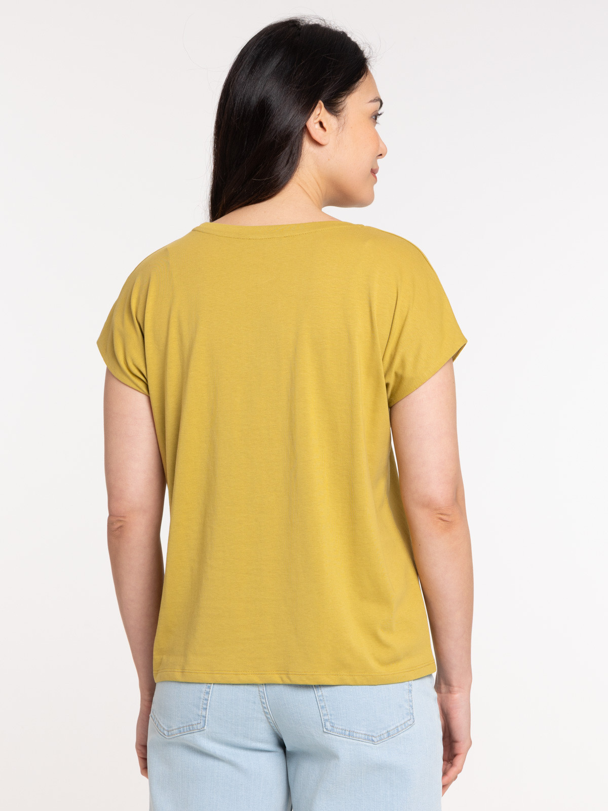 T-shirt deep jungle palmier femme