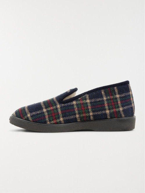 Chaussons homme à carreaux (39-45)