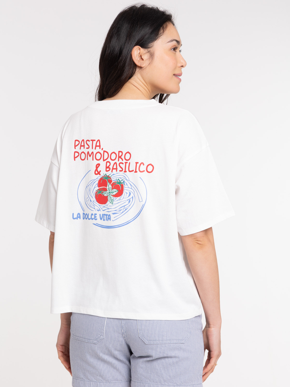 Tee-shirt motif tomate femme Tee-shirt motif tomate femme