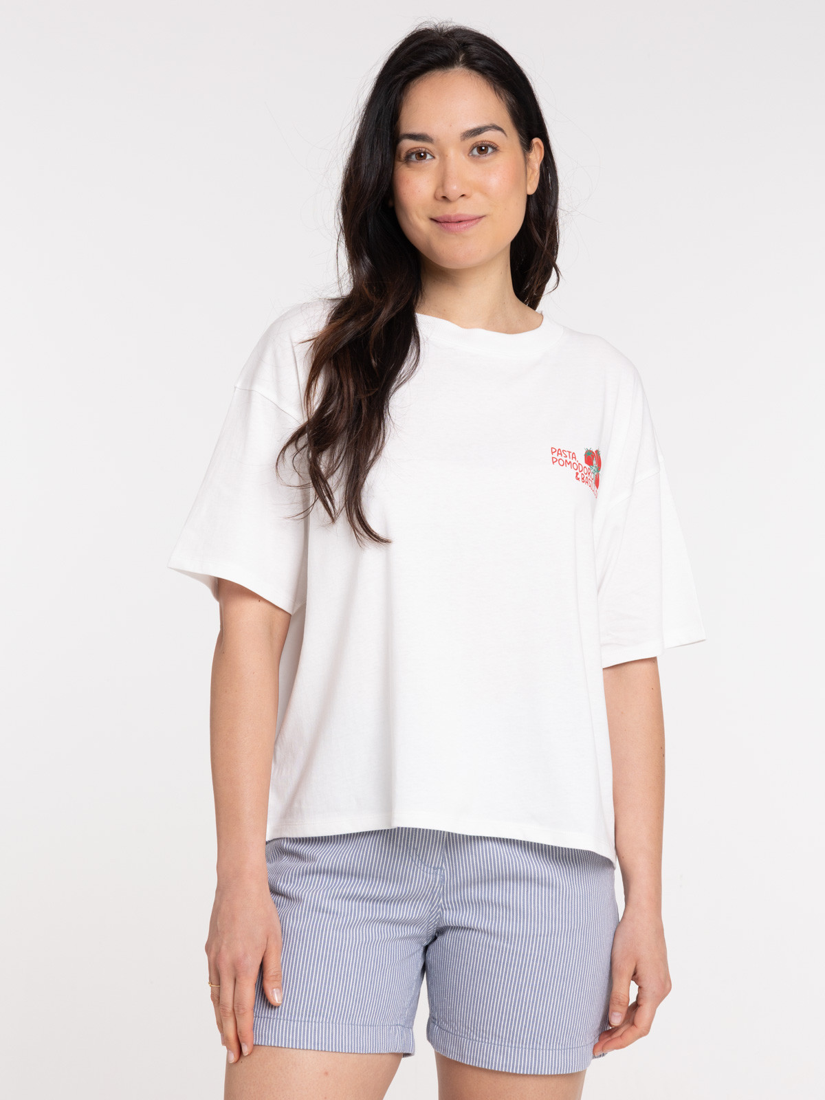 Tee-shirt motif tomate femme Tee-shirt motif tomate femme