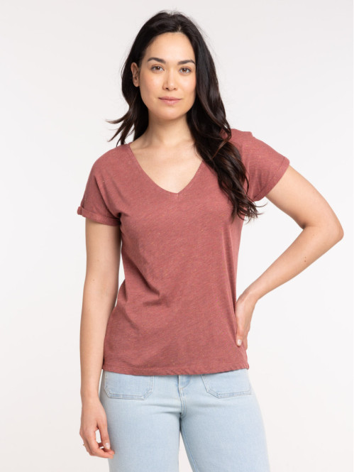 T-shirt femme dentelle...