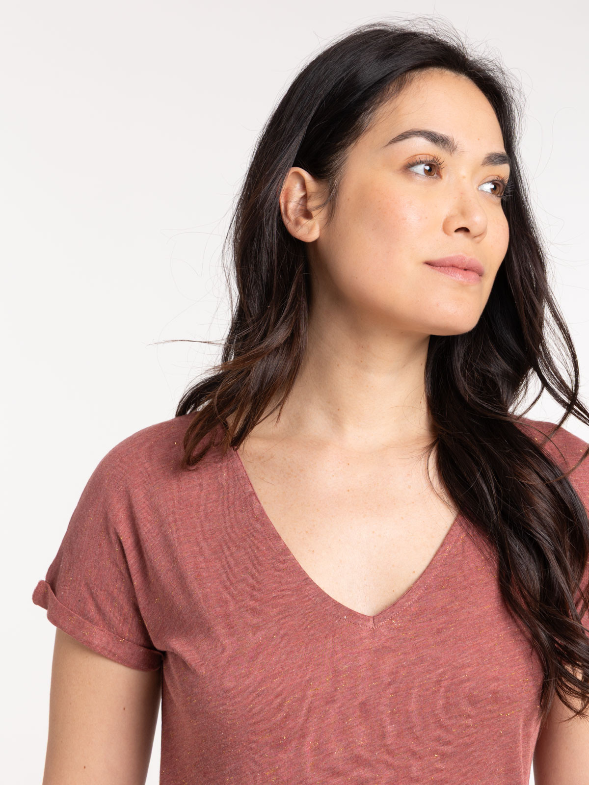 T-shirt femme dentelle macramé dos T-shirt femme dentelle macramé dos