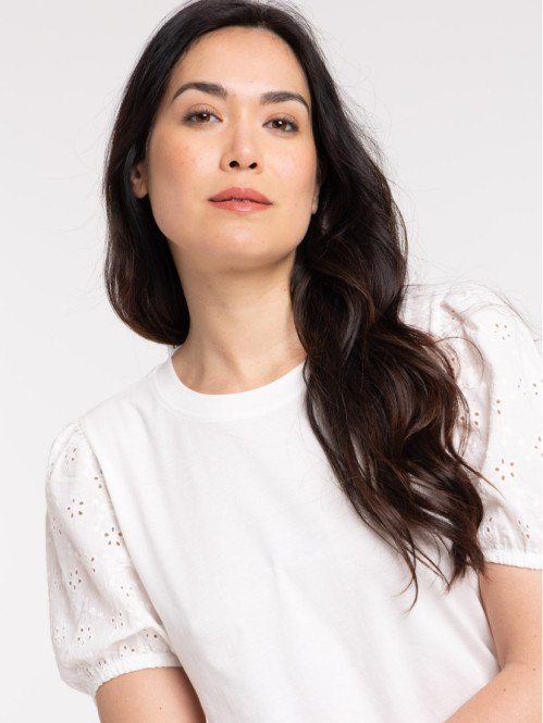 T-shirt manches ballons...