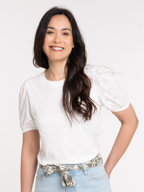 T-shirt manches ballons...