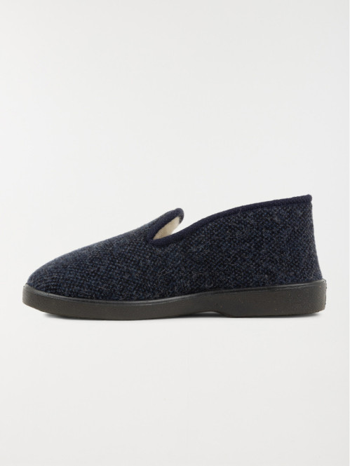 Chaussons coloris marine homme (39-45)