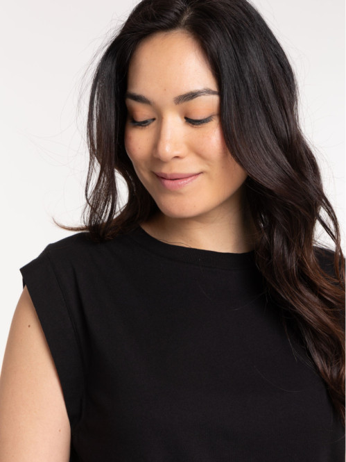 Debardeur femme coloris noir