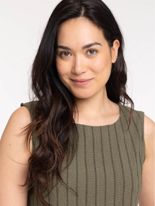 Débardeur col rond vert...