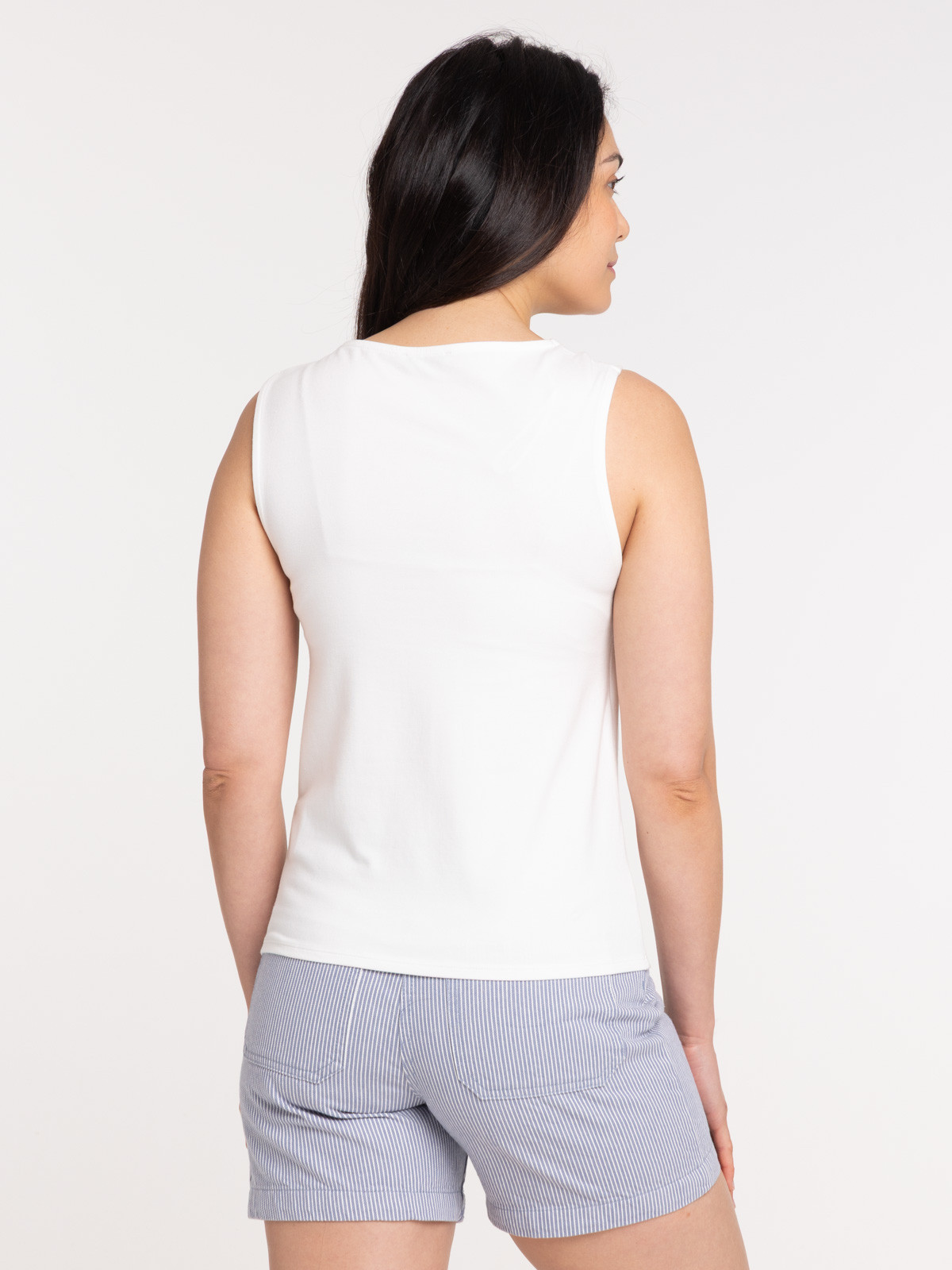 Débardeur rond doré femme