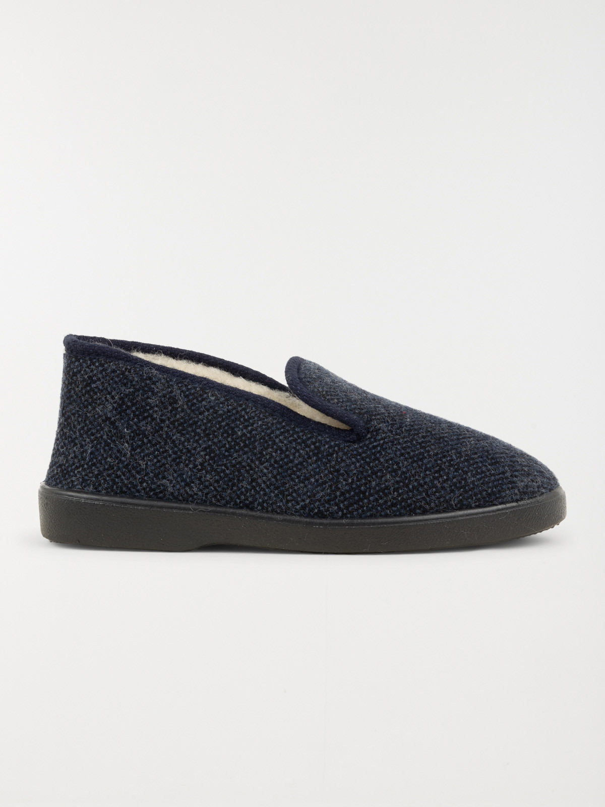 Chaussons coloris marine homme (39-45)