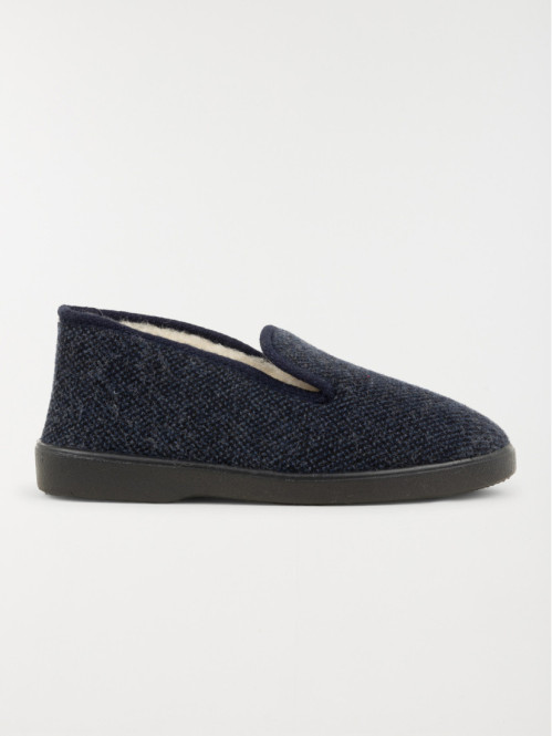 Chaussons coloris marine homme (39-45)