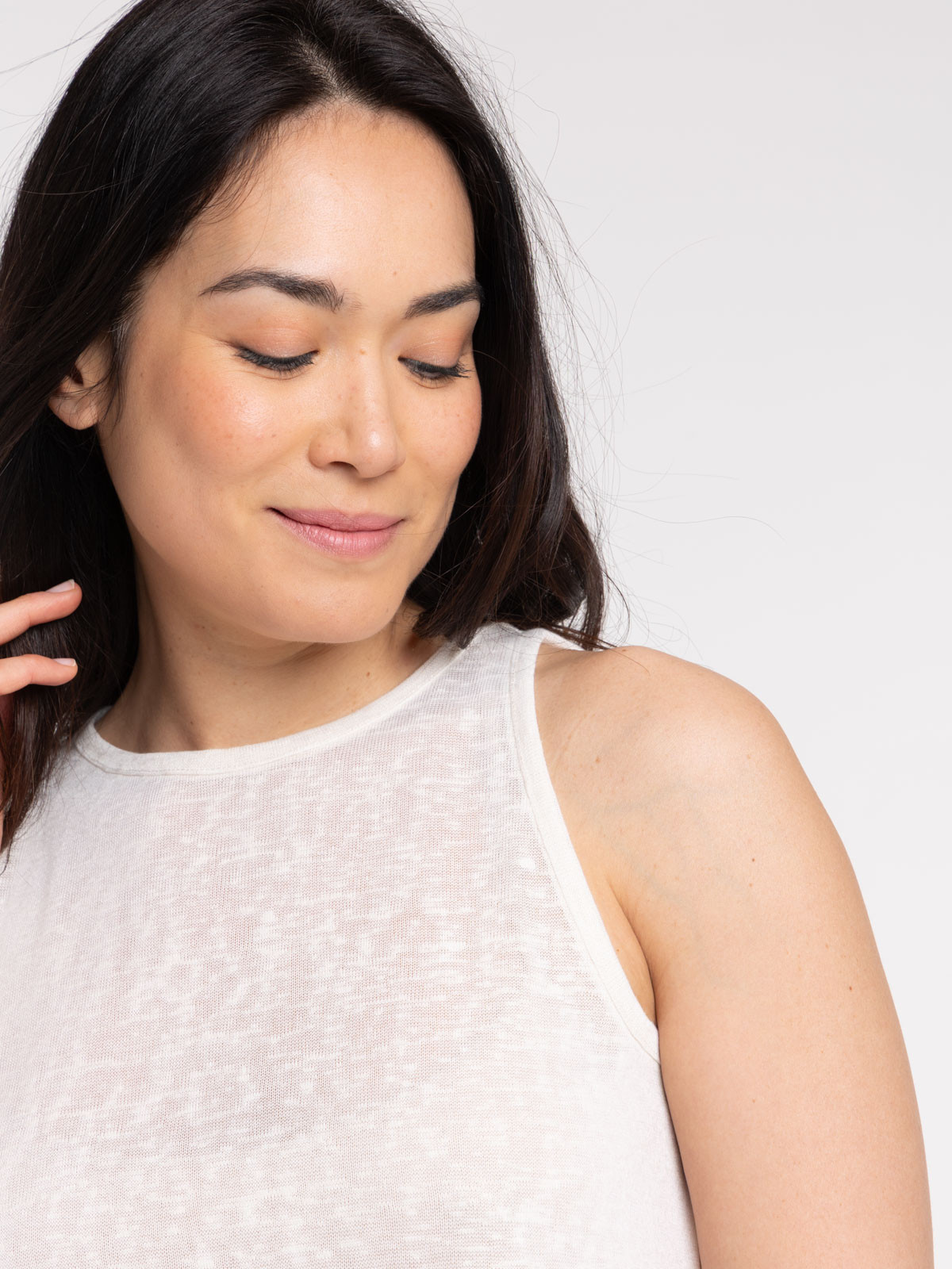Débardeur écru femme Débardeur écru femme